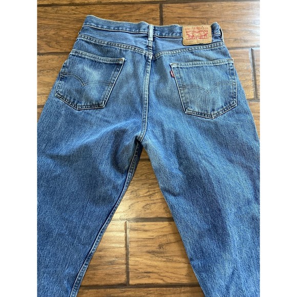 Levi's Jeans Vintage 9s Levis 550 Mens 34x36 Distressed Relaxed Fit
